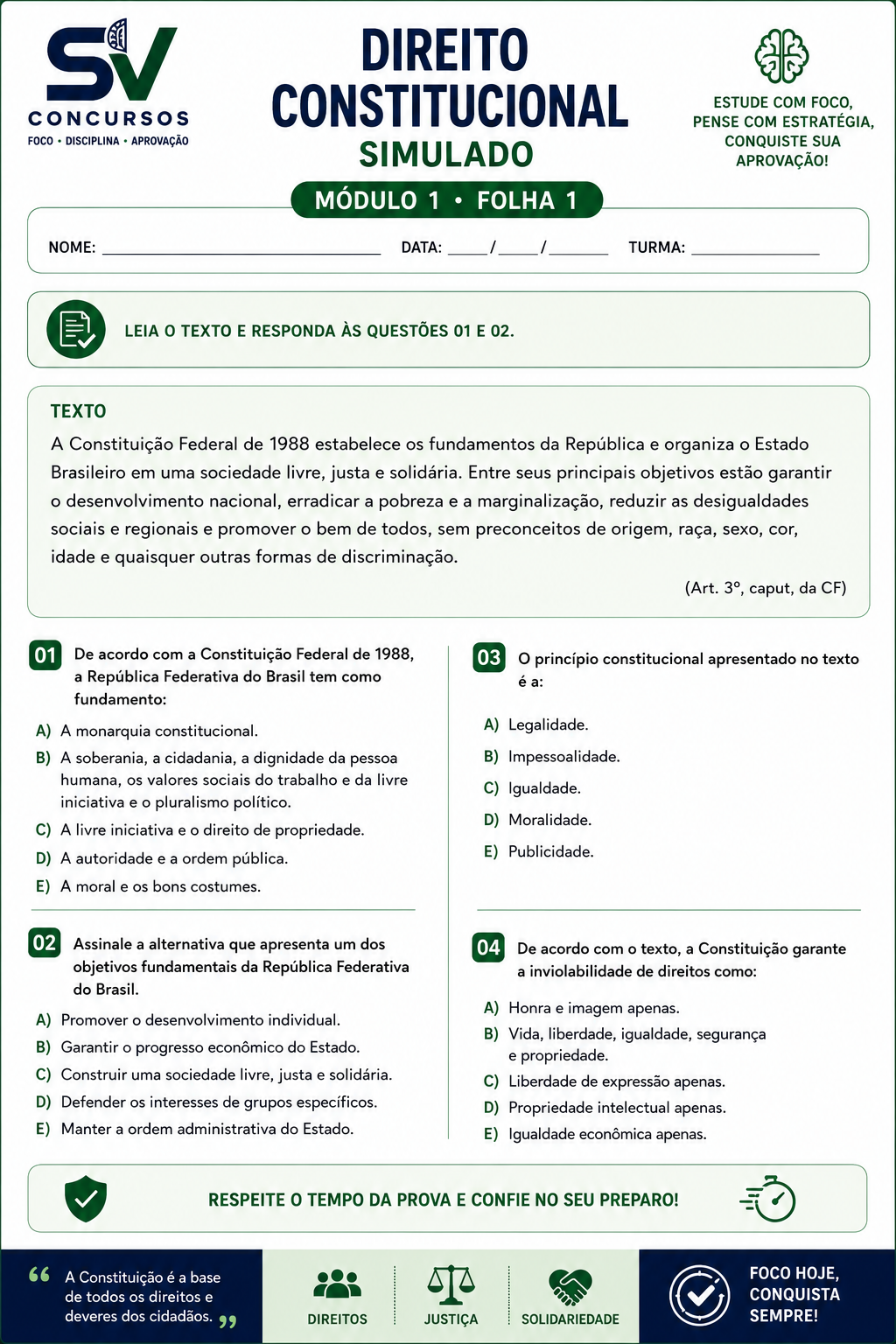 Simulado PPRN